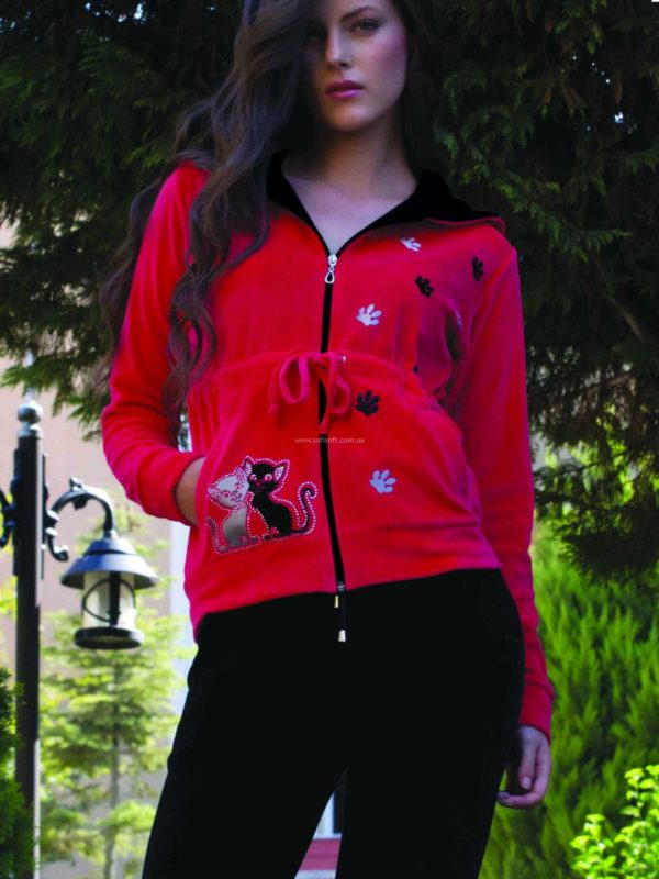 Костюм женский велюр PM-4712-2