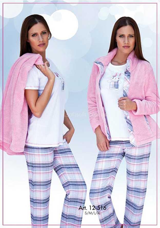 Пижама женская тёплая Cocoon 12-516