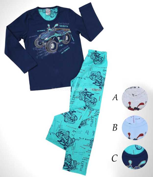 Пижама детская мальчик 8680646012159