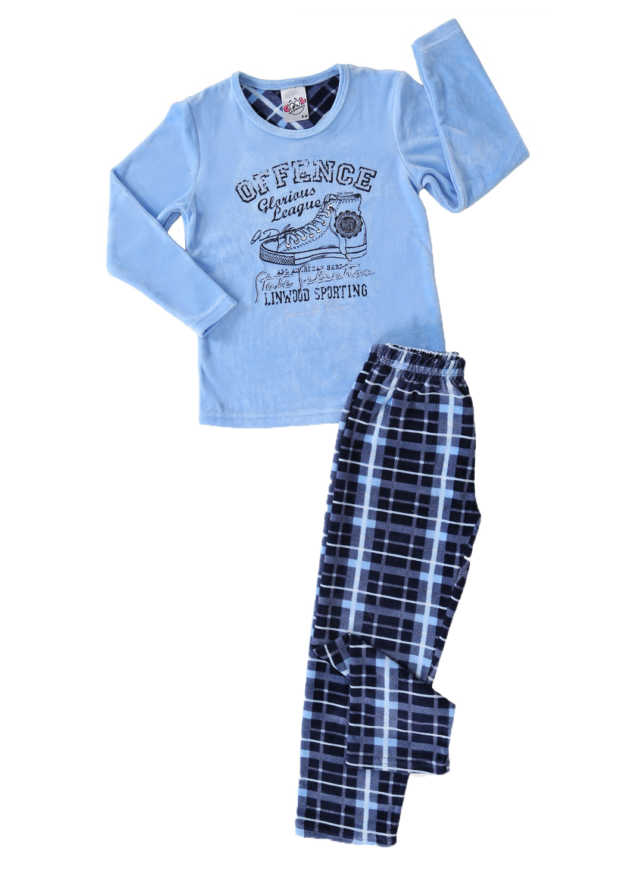 Пижама детская велюр 4060454561 мальчик