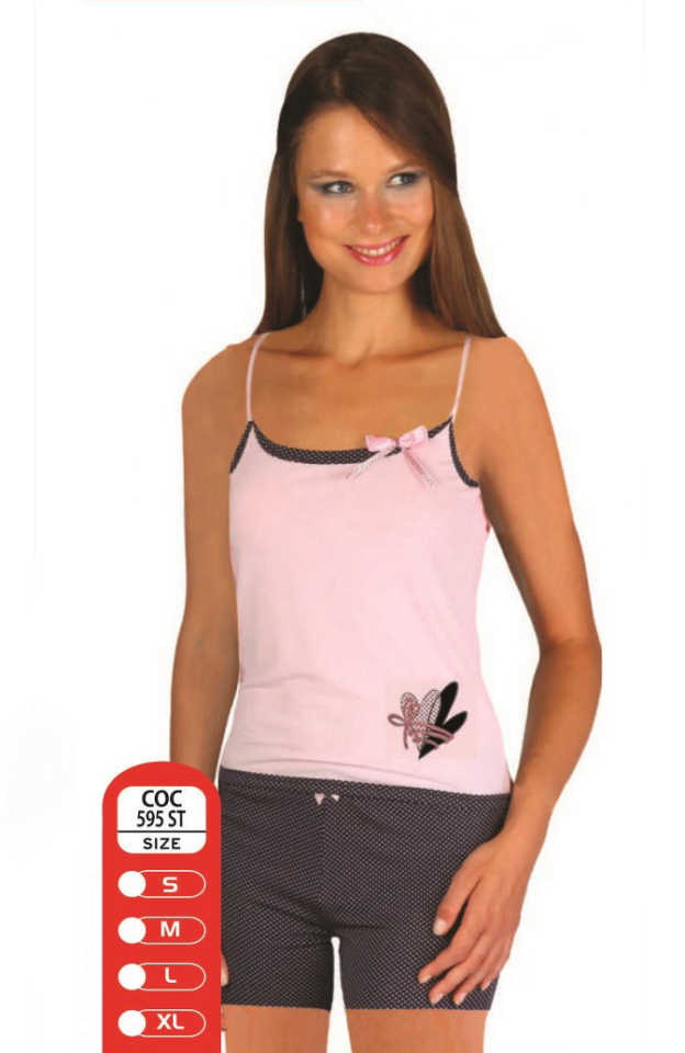 Пижама женская шорты Cocoon 595 ST siyah