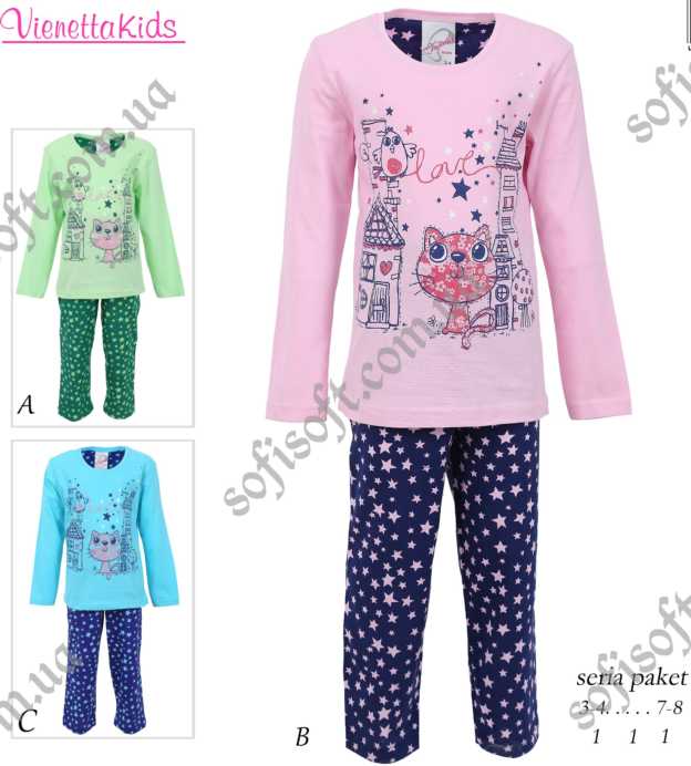Пижама детская 4090534473