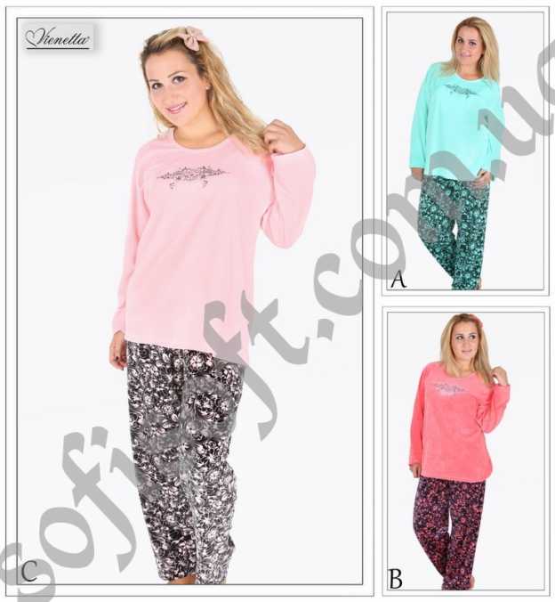 Пижама женская Велюр 5041824439