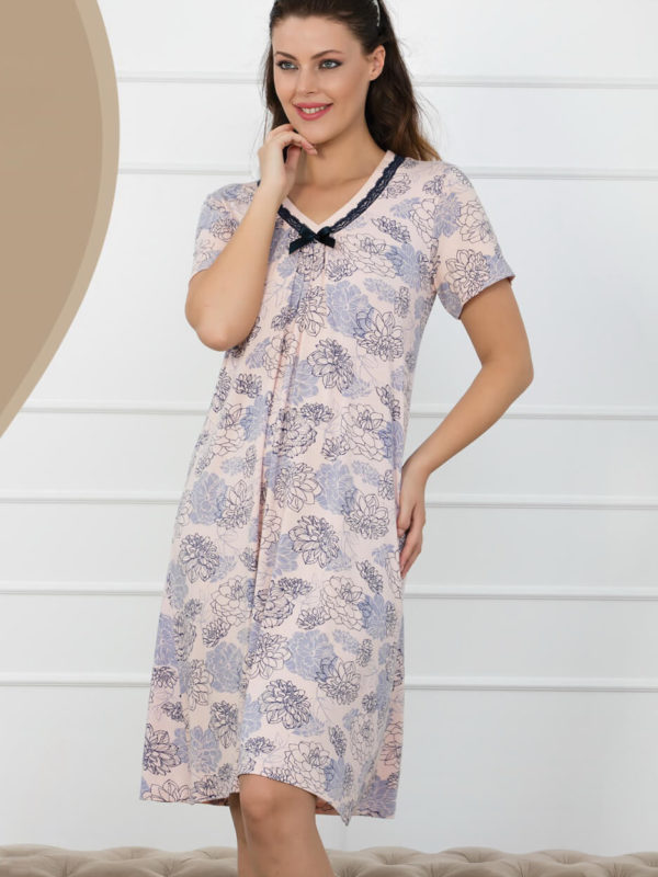 Ночная рубашка короткий рукав Caroline 86409