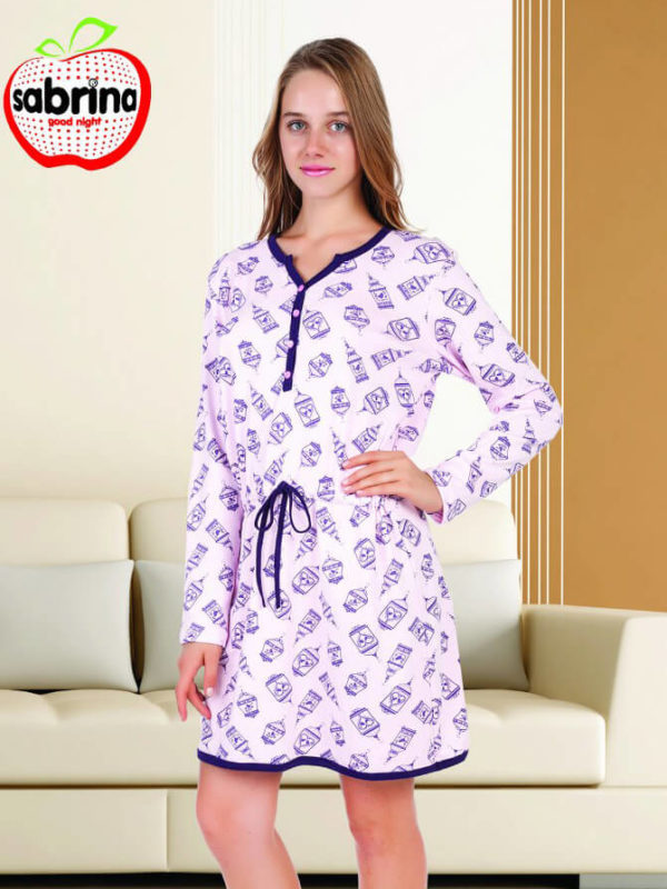 Туника женская байка SAB.V 25029 MOR