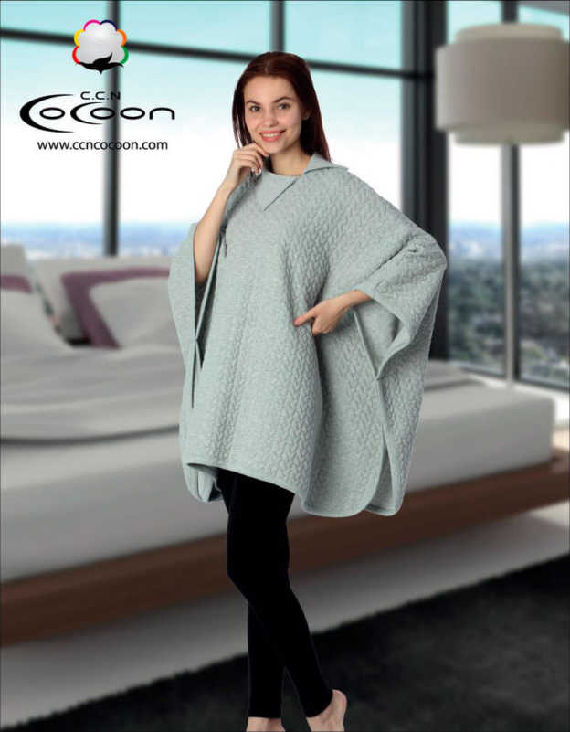 Костюм женский лосины пончо CCND66-3025