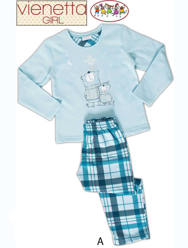 Пижама детская байка 6051233018