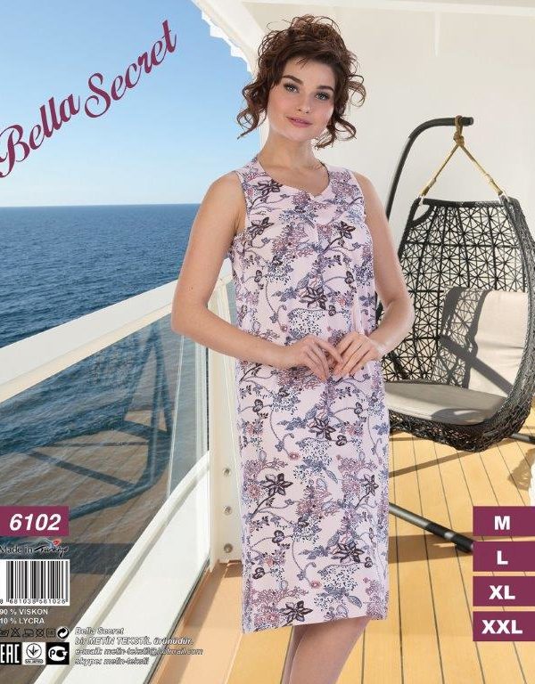 Ночная рубашка Metin 6102