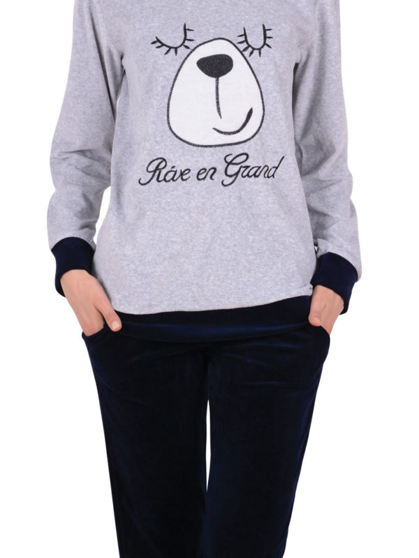 Костюм велюровый Nicoletta 87066