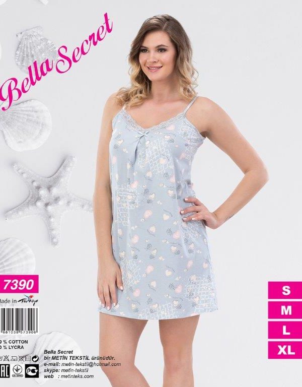 Ночная рубашка Metin 7390
