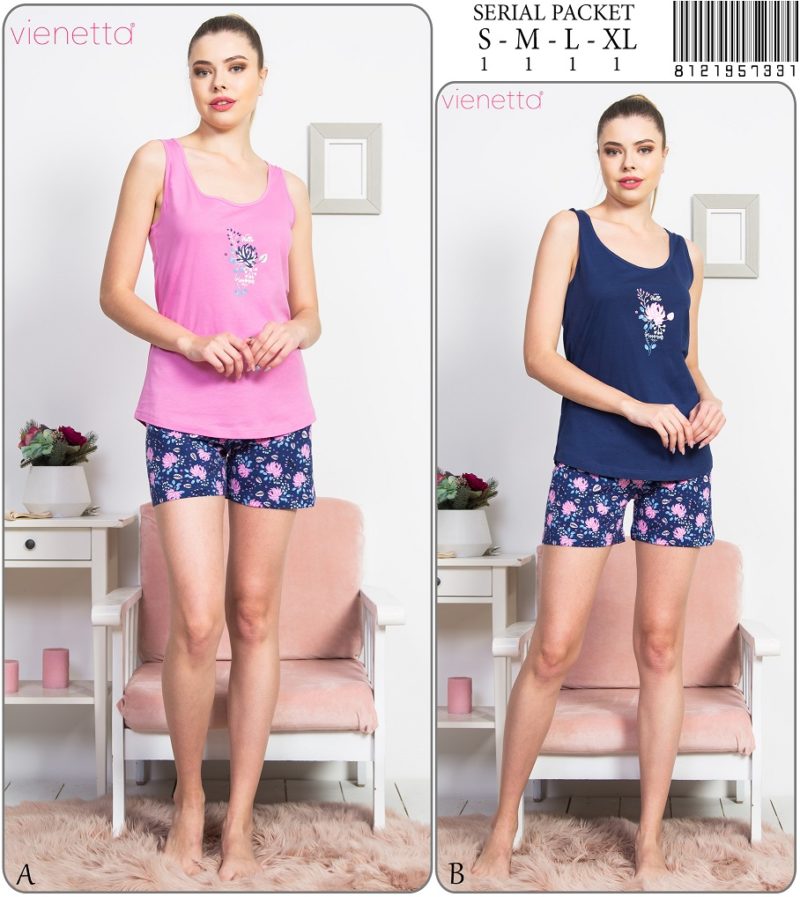 Пижама женская шорты 8121957331