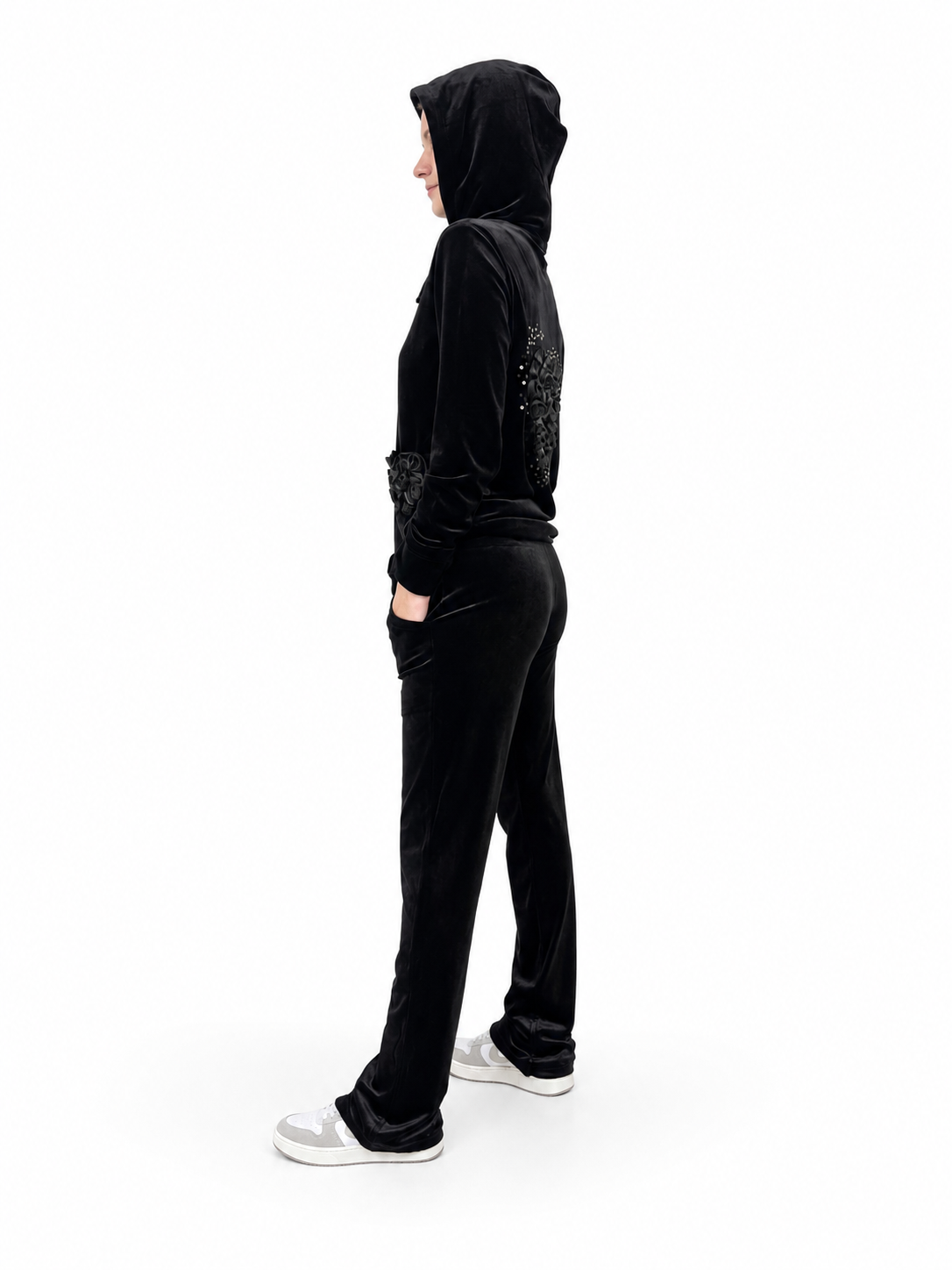 Костюм женский RuKim 12 3081 велюр — изображение 3
